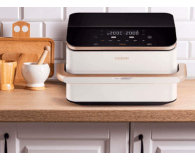 Cosori Air Fryer Dual Blaze TwinFry biały kosz ceramiczny 10L - 1603346 - zdjęcie 12
